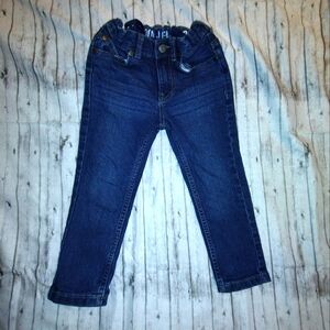 EUC Nautica Jean Co blue denim jeans with elastic adjustable waist